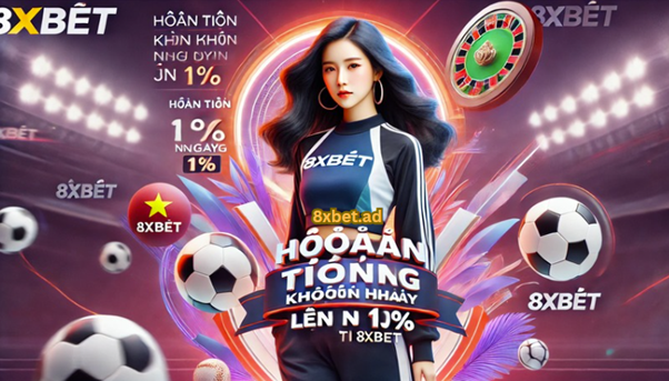 Hoàn tiền không giới hạn hàng ngày lên đến 1% tại 8xbet dành cho mọi người chơi