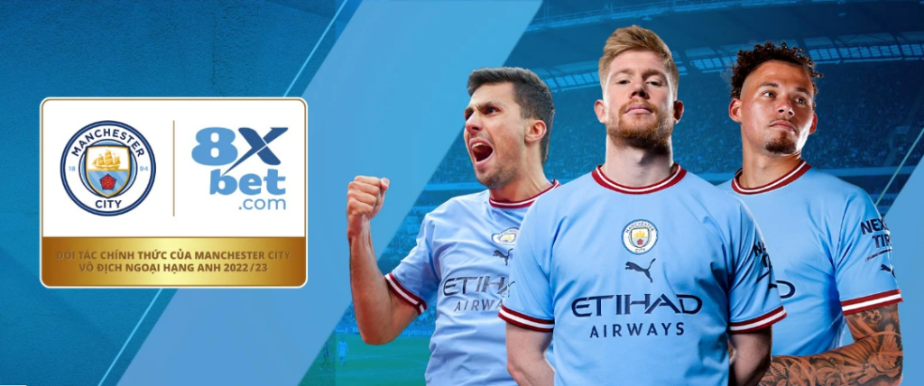 Quan hệ đối tác 8xbet và Manchester City FC nâng cao trải nghiệm của các cầu thủ